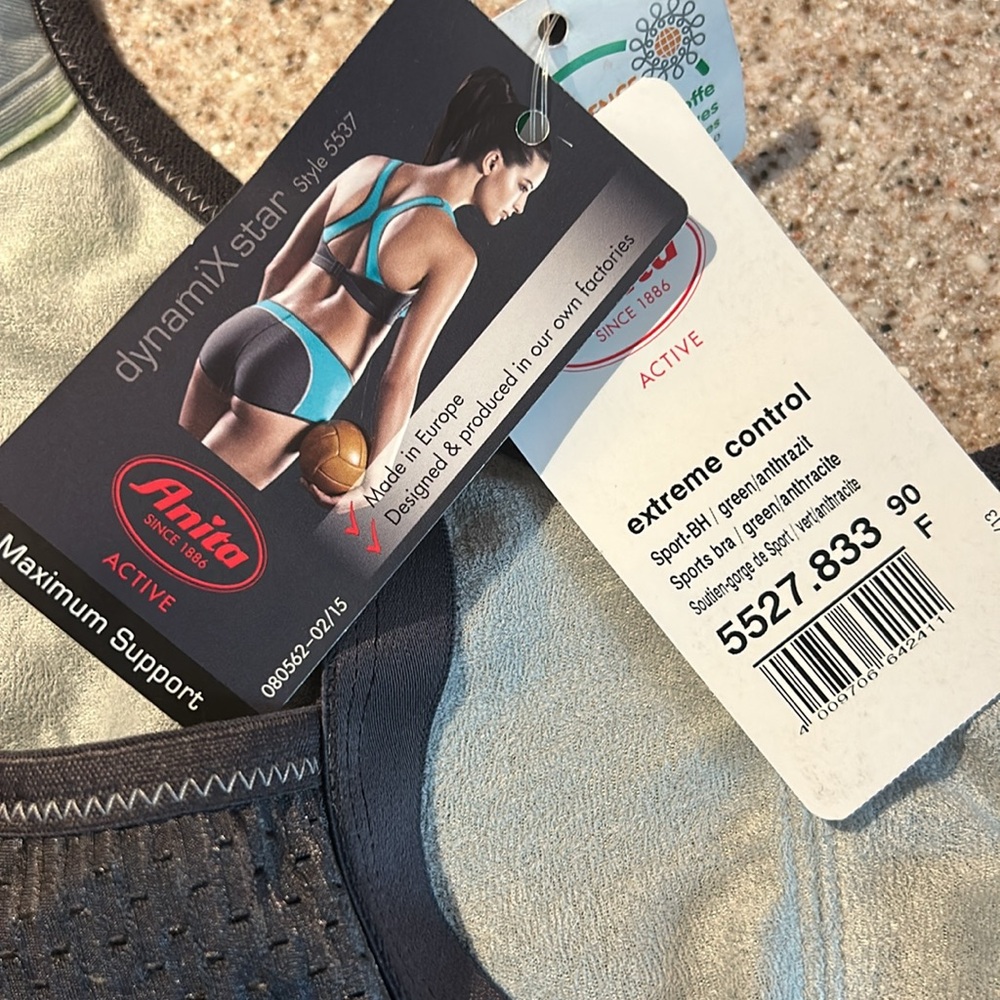 Anita Active Maximum Support Sports Bra 40F NWT - Picture 4 of 7